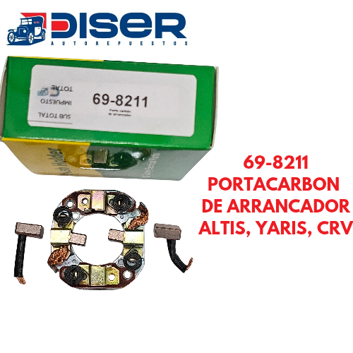 PORTACARBON DE ARRANCADOR C/CARB\t / TOY. ALTIS. YARIS. HON. CRV