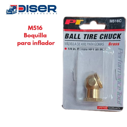 [M516C] BOQUILLA PARA INFLADOR DE LLANTAS