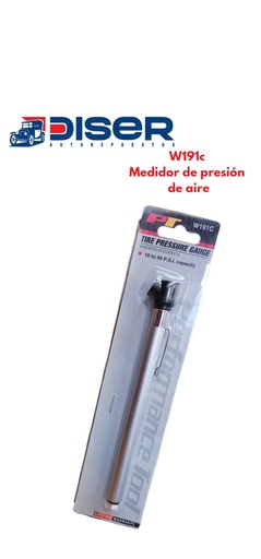 [W191C] MEDIDOR DE PRESION DE AIRE (LAPIZ) / 10 - 50 PSI